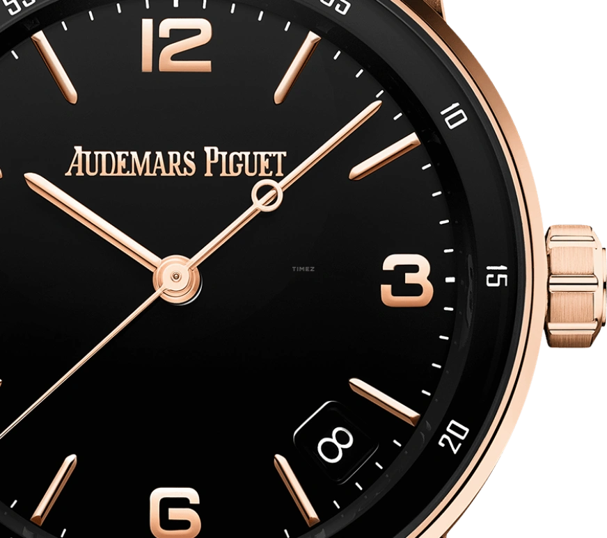 Audemars Piguet,CODE 11.59 41mm,41mm,Pink Gold,Black,Automatic,Day,70hours,15210OR,15210OR.OO.A002CR.01