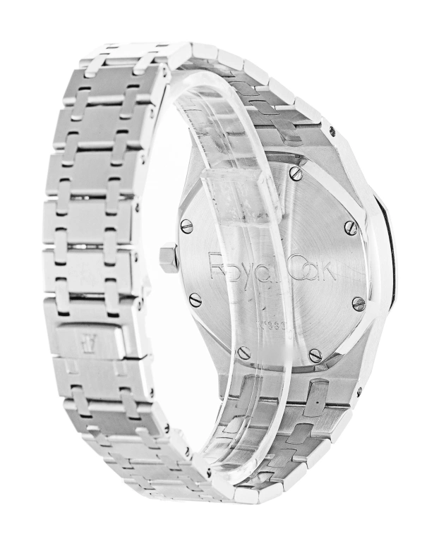 Audemars Piguet,Royal Oak 36mm,36mm,Stainless Steel,White,Silver,Automatic,Moonphase,Date,Day,25594ST,25594ST.OO.0789ST.05