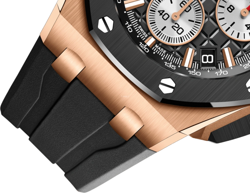 Audemars Piguet,Royal Oak Offshore 43mm,43mm,Pink Gold,Ceramic,Black,Automatic,Chronograph,Day,Chris Hemsworth,26420RO,26420RO.OO.A002CA.01