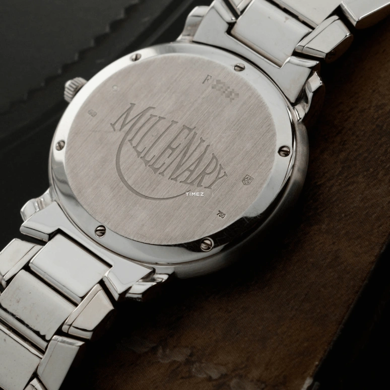 Audemars Piguet,Millenary 41mm,41mm,White Gold,Silver,Automatic,Sapphire,Crystal Glass,Oval,15109BC,15109BC.ZZ.8041BC.01