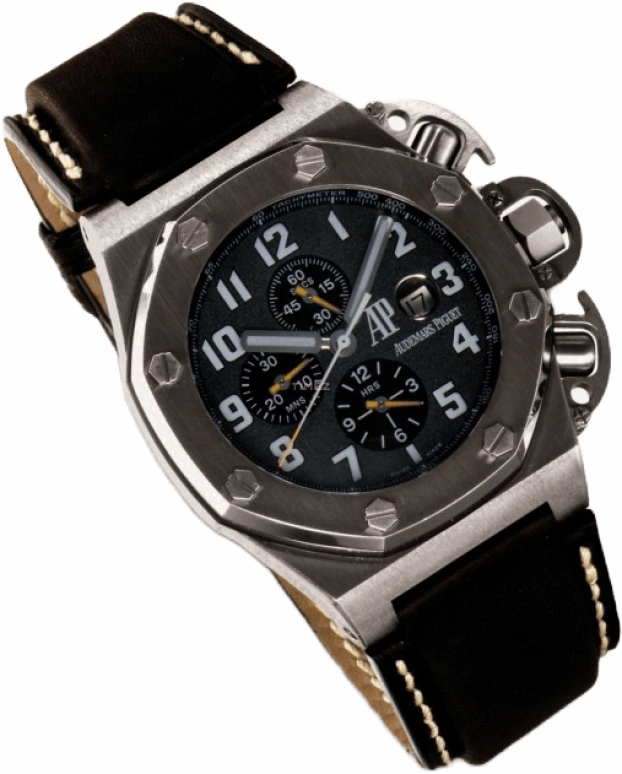 Audemars Piguet,Royal Oak Offshore 48mm,48mm,Stainless Steel,Black,Automatic,Chronograph,Day,25863ST,25863ST.OO.A001CU.01