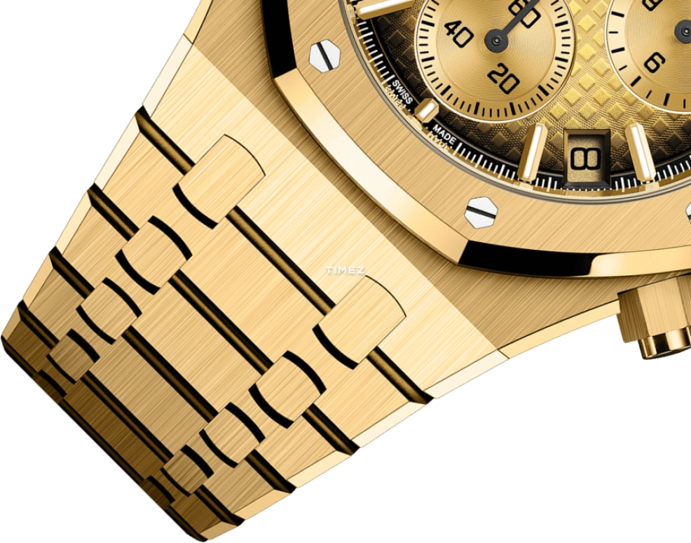 Audemars Piguet,Royal Oak 41mm,41mm,Yellow Gold,Gold,Automatic,Chronograph,Day,26240BA,26240BA.OO.1320BA.02