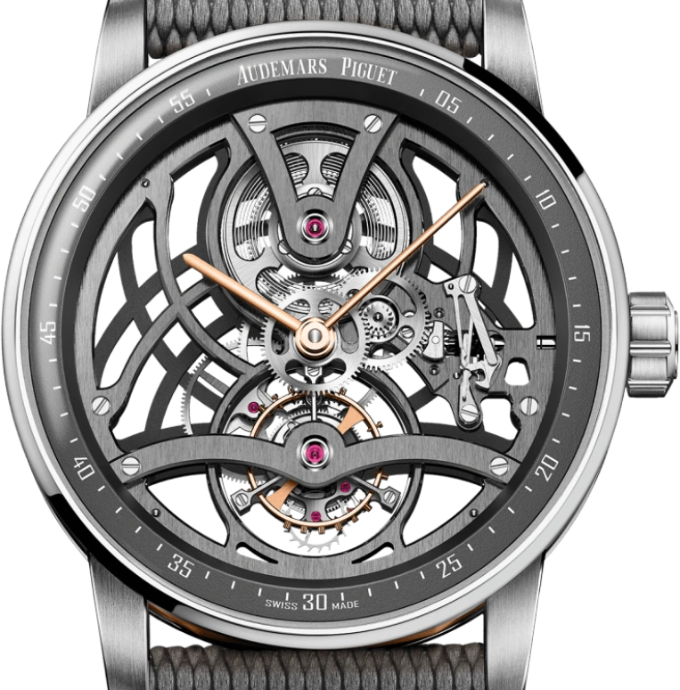 Audemars Piguet,CODE 11.59 41mm,41mm,White Gold,Rose Gold,Grey,Handwound,Tourbillon,80hours,26600CR,26600CR.OO.D009KB.01