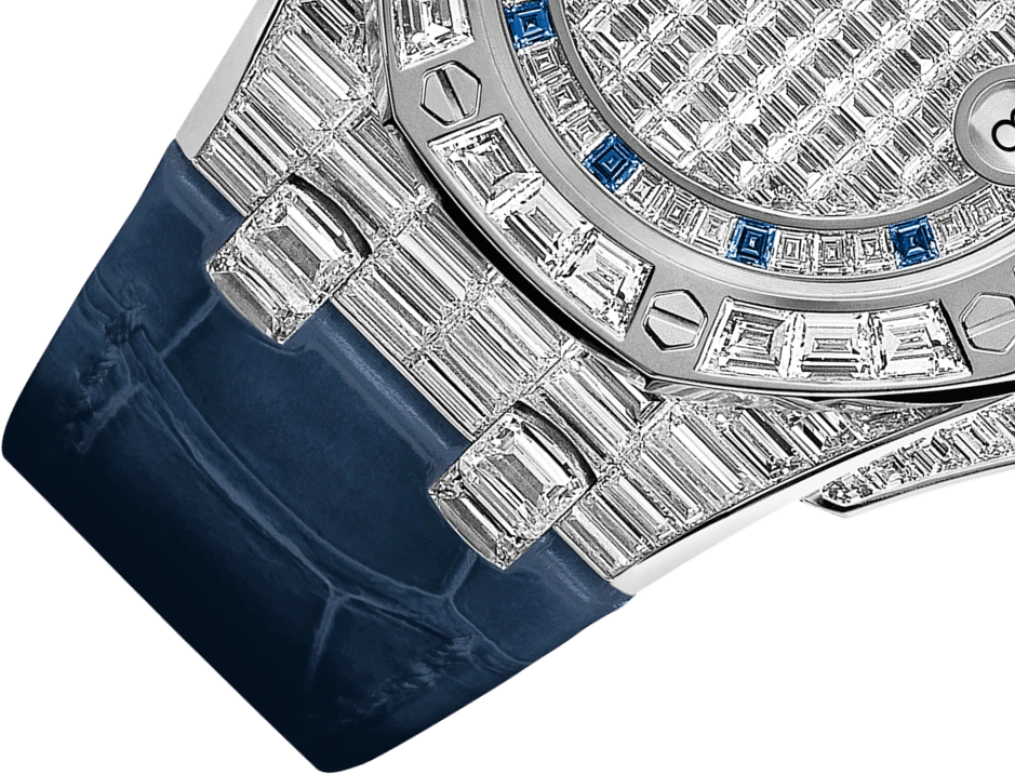 Audemars Piguet,Royal Oak Offshore 37mm,37mm,White Gold,Silver,Quartz,Day,In-house Caliber,67543BC,67543BC.ZZ.D023CR.01