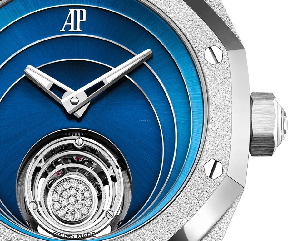 Audemars Piguet,Royal Oak Concept 38.50mm,38.50mm,White Gold,Blue,Handwound,Tourbillon,72hours,26630BC,26630BC.GG.D326CR.01