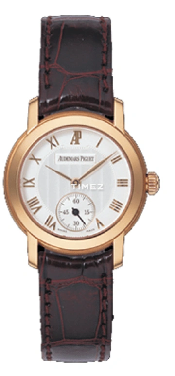 Audemars Piguet,Jules Audemars 27mm,27mm,Rose Gold,White,Quartz,Sapphire,Crystal Glass,77208OR,77208OR.OO.A067CR.01