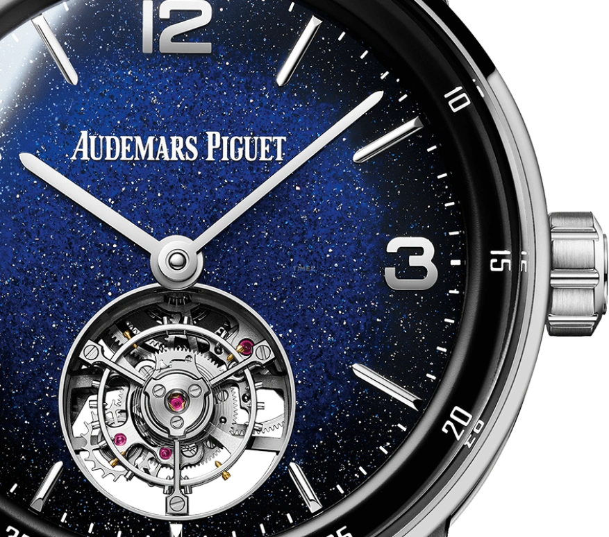 Audemars Piguet,CODE 11.59 41mm,41mm,White Gold,Blue,Automatic,Tourbillon,65hours,26396BC,26396BC.OO.D002CR.01