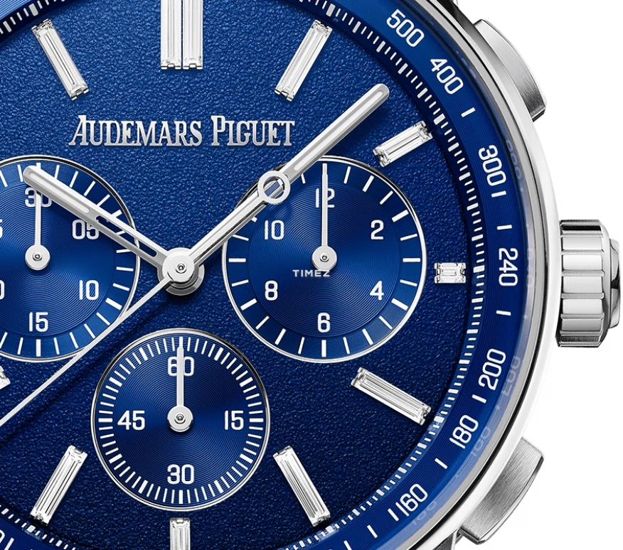 Audemars Piguet,CODE 11.59 41mm,41mm,White Gold,Ceramic,Blue,Automatic,Chronograph,Flyback,26439NB,26439NB.OO.A346KB.01