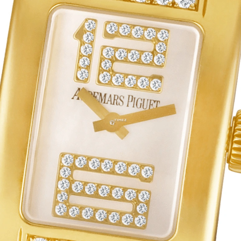 Audemars Piguet,Other 36x20mm,36x20mm,Yellow Gold,White,Quartz,Sapphire,Crystal Glass,Rectangular,67361BA,67361BA.ZZ.1180BA.03