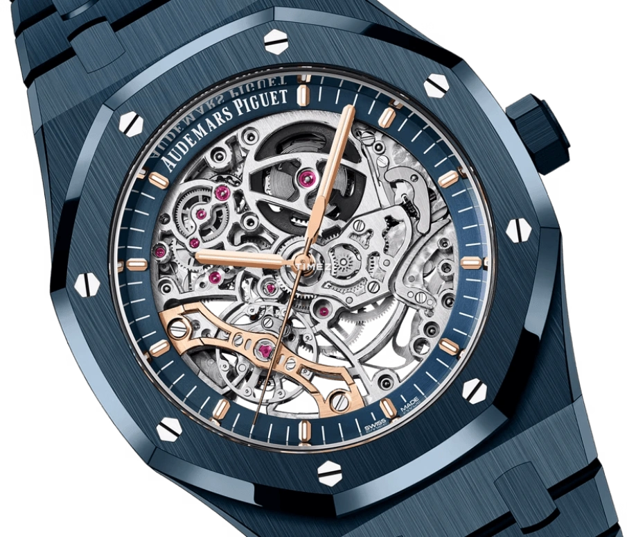 Audemars Piguet,Royal Oak 41mm,41mm,Ceramic,Silver,Automatic,Double Balance,45hours,15416CD,15416CD.OO.1225CD.01