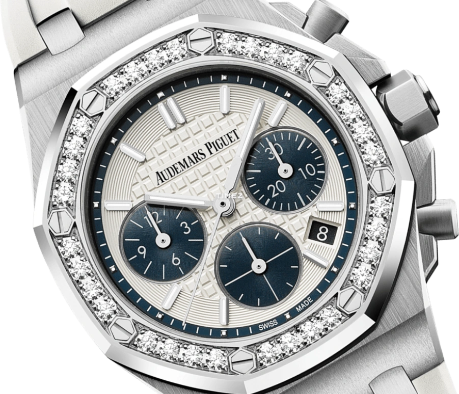 Audemars Piguet,Royal Oak Offshore 37mm,37mm,Stainless Steel,Silver White,Automatic,Chronograph,Day,26231ST,26231ST.ZZ.D010CA.01.A