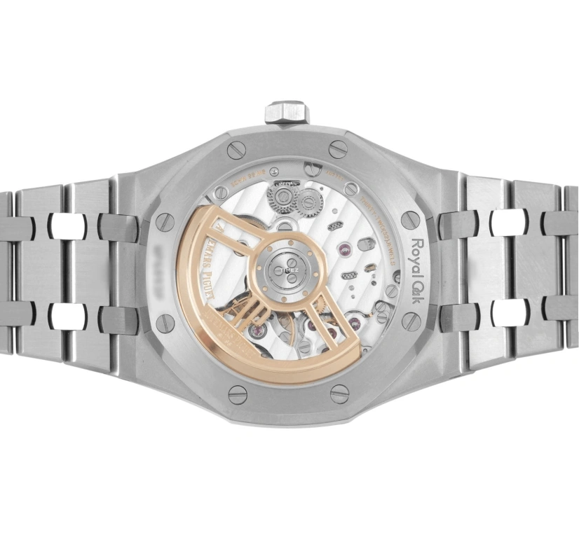 Audemars Piguet,Royal Oak 41mm,41mm,Stainless Steel,Grey,Automatic,Day,70hours,15510ST,15510ST.OO.1320ST.10