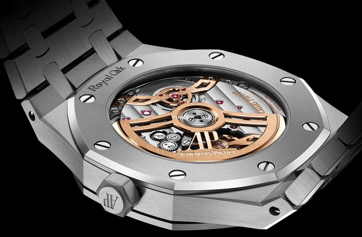 Audemars Piguet,Royal Oak 41mm,41mm,Stainless Steel,Blue,Automatic,Moonphase,Perpetual Calendar,Leap Year,Month,55hours,In-house Caliber,26674ST,26674ST.OO.1320ST.01