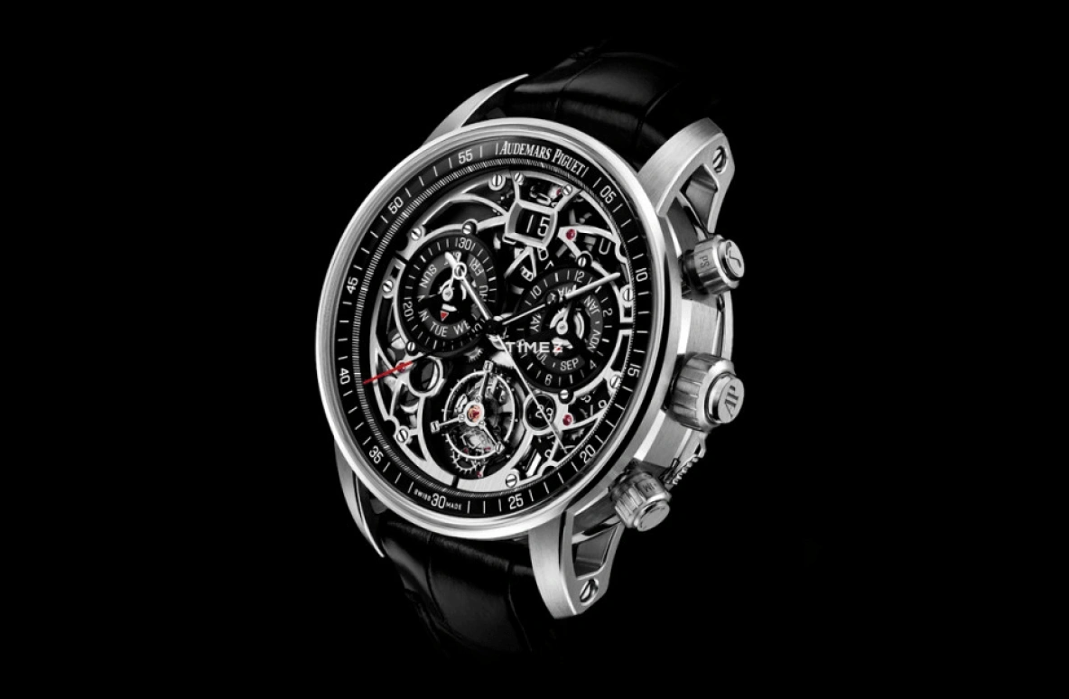 Audemars Piguet,CODE 11.59 42mm,42mm,White Gold,Skeleton,Automatic,Moonphase,Perpetual Calendar,Month,Date,60hours,In-house Caliber,26398BC,26398BC.OO.D002CR.02