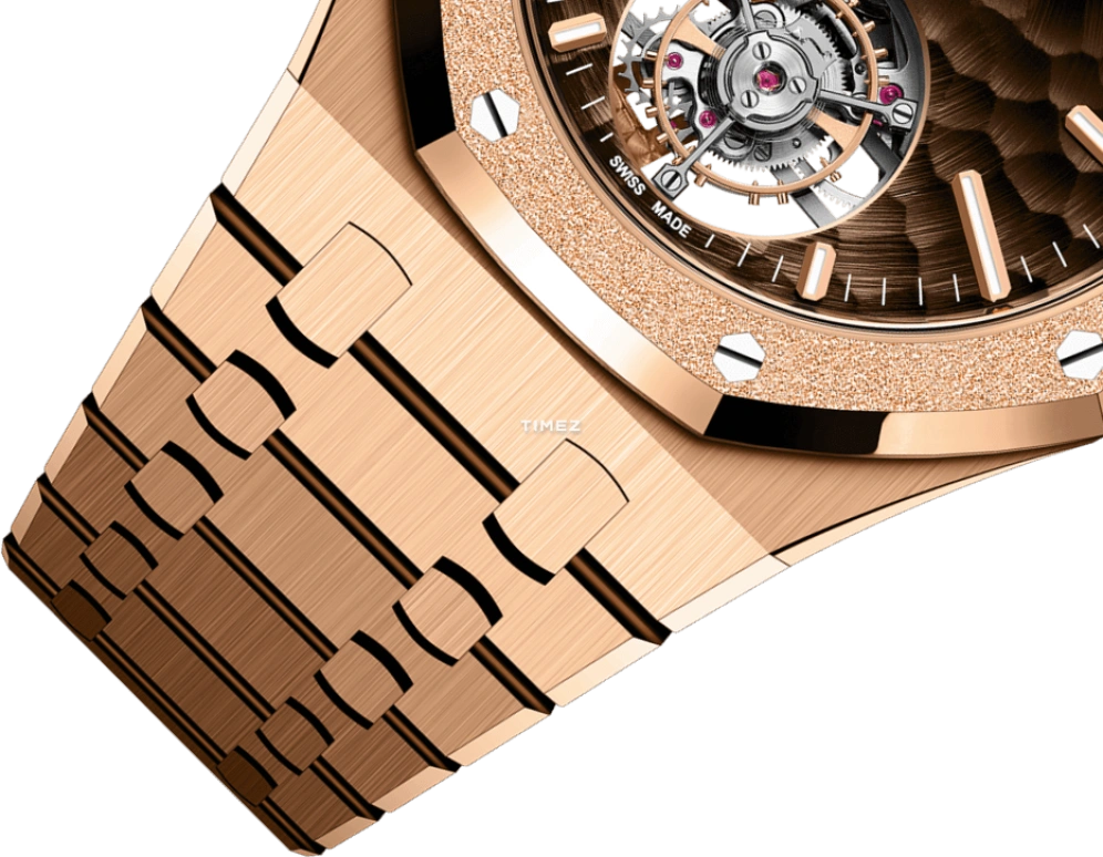 Audemars Piguet,Royal Oak 41mm,41mm,Rose Gold,Brown,Automatic,Tourbillon,65hours,Tammy Abraham,John Mayer,26730OR,26730OR.GG.1320OR.01
