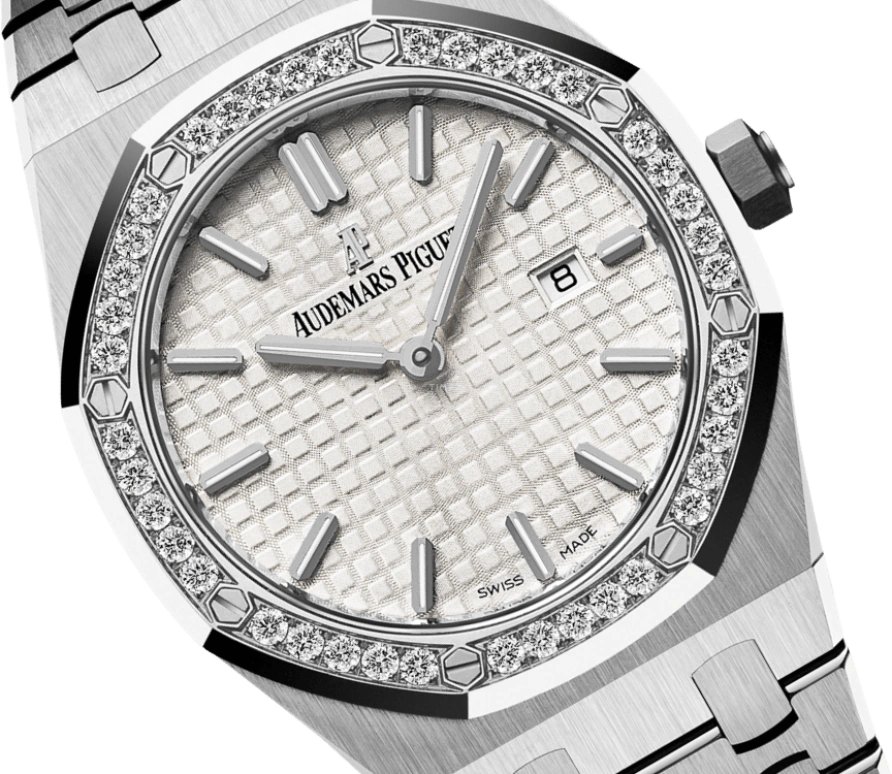 Audemars Piguet,Royal Oak 33mm,33mm,Stainless Steel,Silver,Quartz,Day,In-house Caliber,67651ST,67651ST.ZZ.1261ST.01