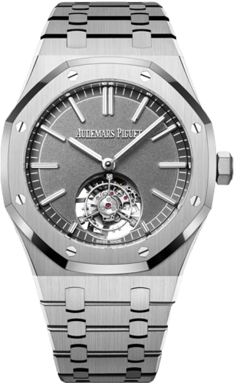 Audemars Piguet,Royal Oak 41mm,41mm,Titanium,Grey,Automatic,Tourbillon,65hours,Khaled Mohamed Khaled,Lando Norris,DJ Khaled,26530TI,26530TI.OO.1220TI.01