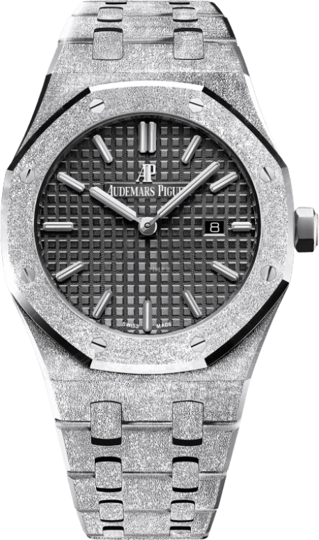 Audemars Piguet,Royal Oak 33mm,33mm,White Gold,Black,Quartz,Day,In-house Caliber,67653BC,67653BC.GG.1263BC.02