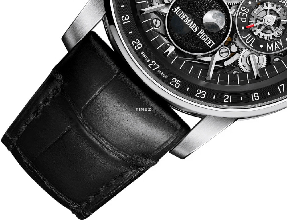 Audemars Piguet,CODE 11.59 41mm,41mm,White Gold,Silver,Automatic,Moonphase,Perpetual Calendar,Leap Year,Month,55hours,In-house Caliber,26443NB,26443NB.OO.D002CR.01