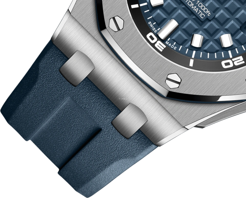 Audemars Piguet,Royal Oak Offshore 42mm,42mm,Ceramic,Stainless Steel,Blue,Automatic,Day,60hours,15720ST,15720ST.OO.A027CA.01