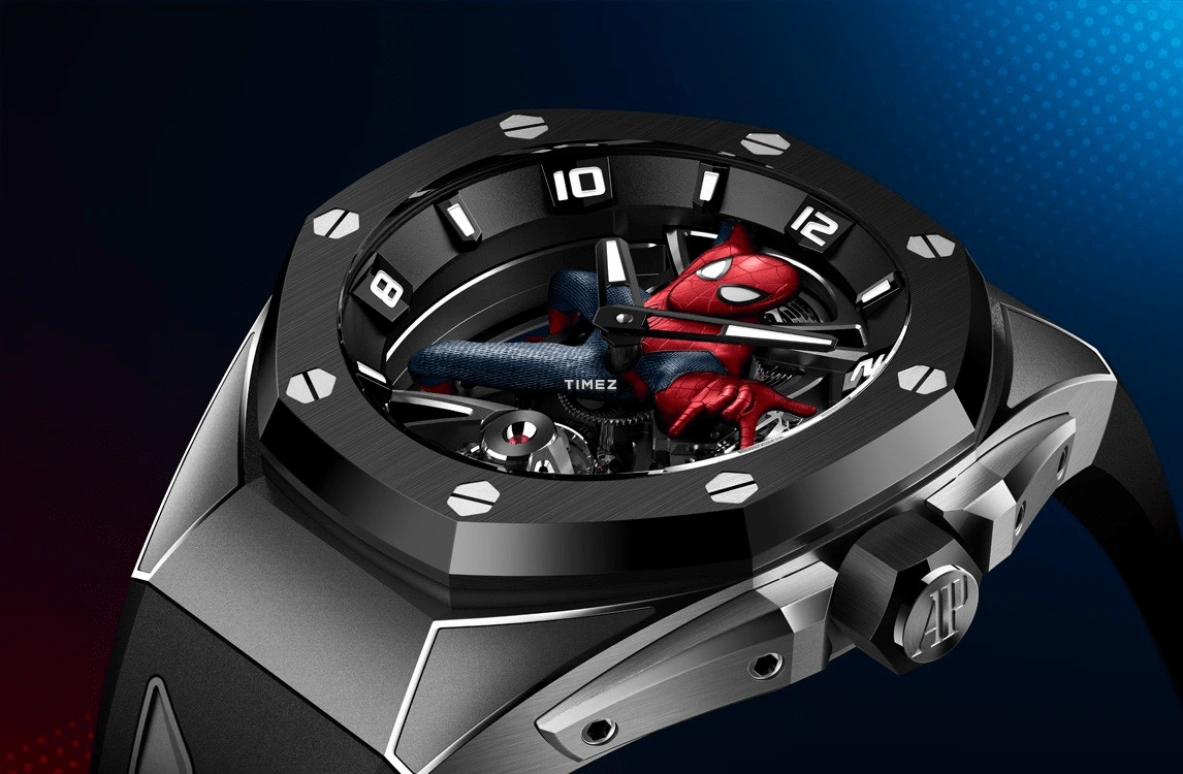 Audemars Piguet,Royal Oak Concept 42mm,42mm,Titanium Gold,Red,Blue,Skeleton,Handwound,Tourbillon,Sapphire,Crystal Glass,Virgil van Dijk,Lionel Messi,Metro Boomin,John Mayer,Kai Cenat,La Pulga,GOAT,26631IO,26631IO.OO.D002CA.01