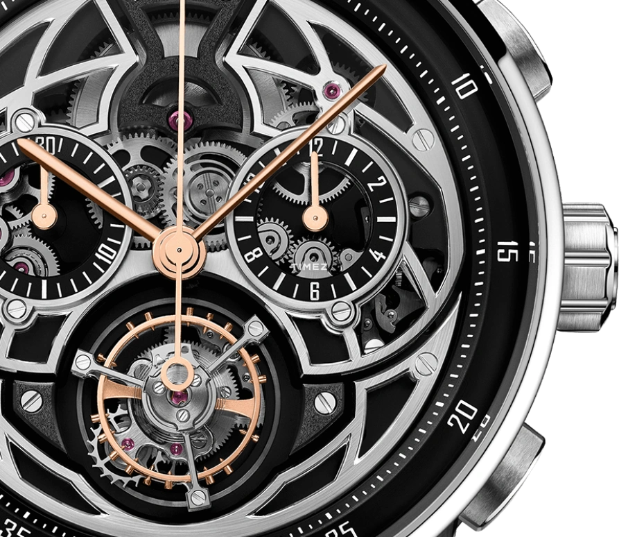 Audemars Piguet,CODE 11.59 41mm,41mm,White Gold,Rose Gold,Skeleton,Automatic,Chronograph,Tourbillon,Flyback,26399CR,26399CR.OO.D002CR.01