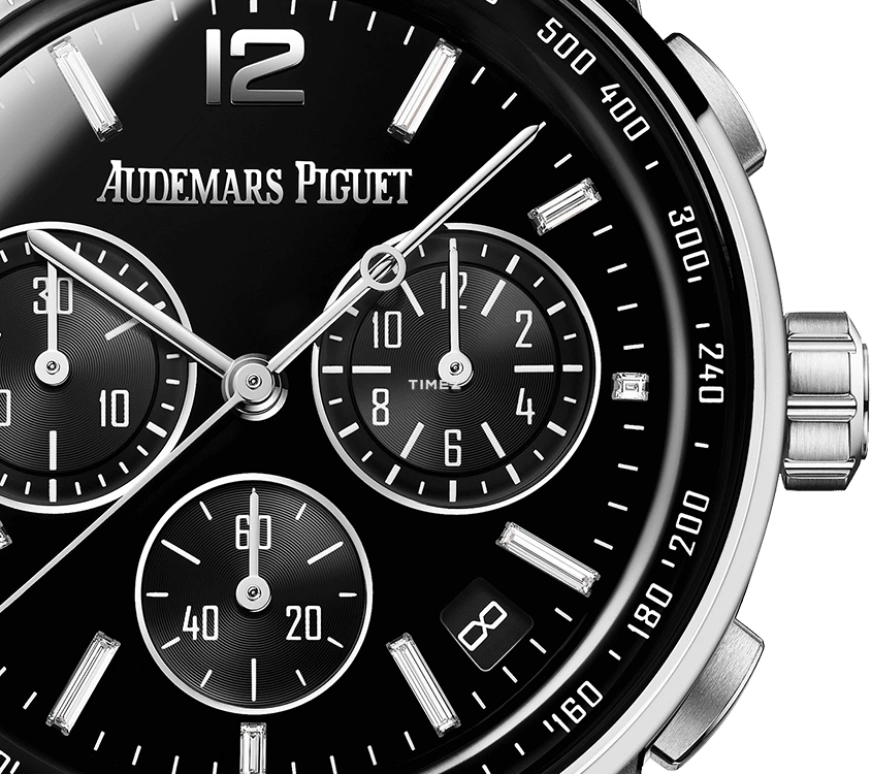 Audemars Piguet,CODE 11.59 41mm,41mm,White Gold,Black,Automatic,Chronograph,Day,Flyback,26393BC,26393BC.OO.A002KB.02