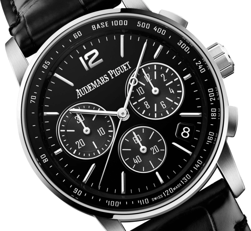 Audemars Piguet,CODE 11.59 41mm,41mm,White Gold,Black,Automatic,Chronograph,Day,Flyback,26393BC,26393BC.OO.A002CR.01