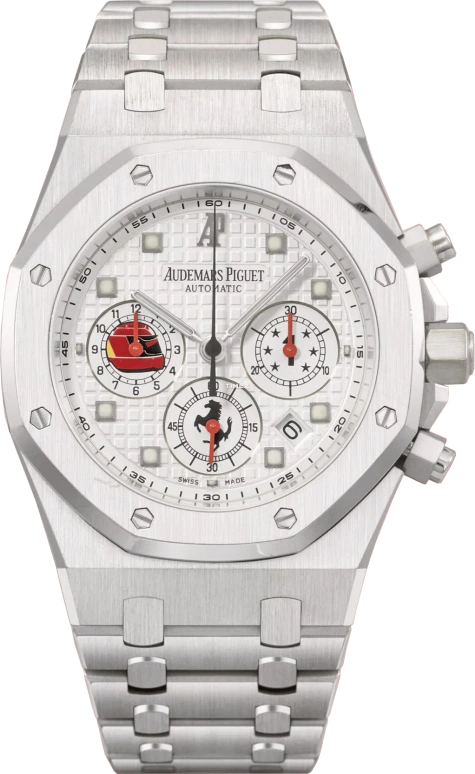 Audemars Piguet,Royal Oak ,White Gold,White,Chronograph,Sapphire,Octagon,Michael Schumacher