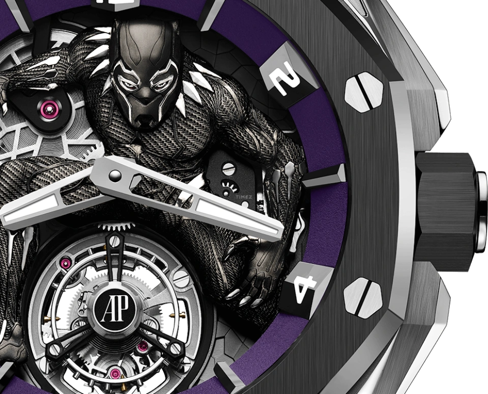 Audemars Piguet,Royal Oak Concept 42mm,42mm,Titanium,Ceramic,Multi-Color,Handwound,Tourbillon,72hours,Khaled Mohamed Khaled,Francisco Lindor,Draymond Green,LeBron James,DJ Khaled,Neymar,26620IO,26620IO.OO.D077CA.01