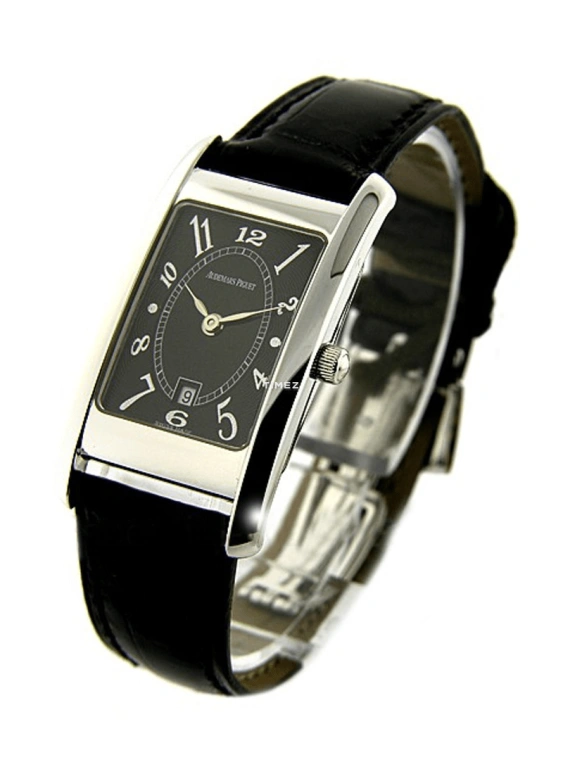 Audemars Piguet,Classique 20x38mm,20x38mm,White Gold,Black,Quartz,Day,Sapphire,Crystal Glass,67324BC,67324BC.OO.D001CR.01