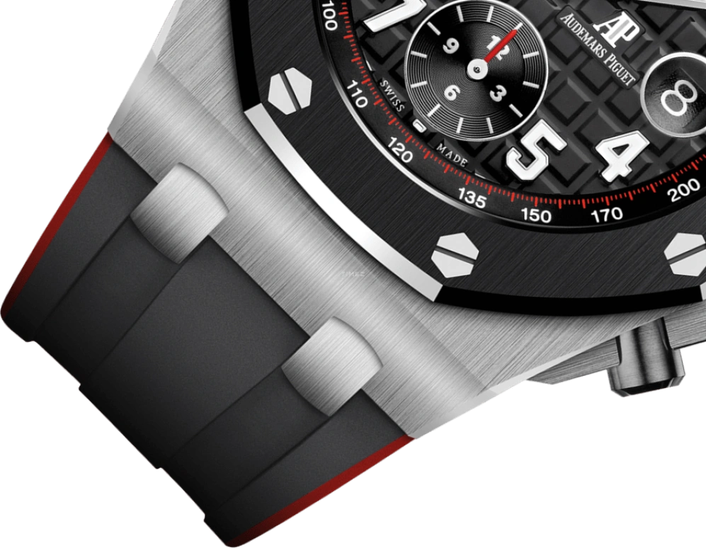 Audemars Piguet,Royal Oak Offshore 42mm,42mm,Ceramic,Stainless Steel,Black,Automatic,Chronograph,Day,26470SO,26470SO.OO.A002CA.01