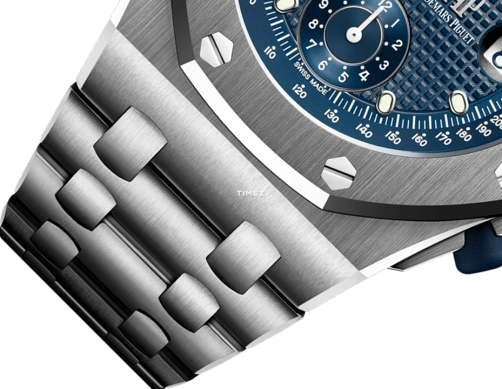 Audemars Piguet,Royal Oak Offshore 42mm,42mm,Stainless Steel,Blue,Automatic,Chronograph,Day,26237ST,26237ST.OO.1000ST.01.A