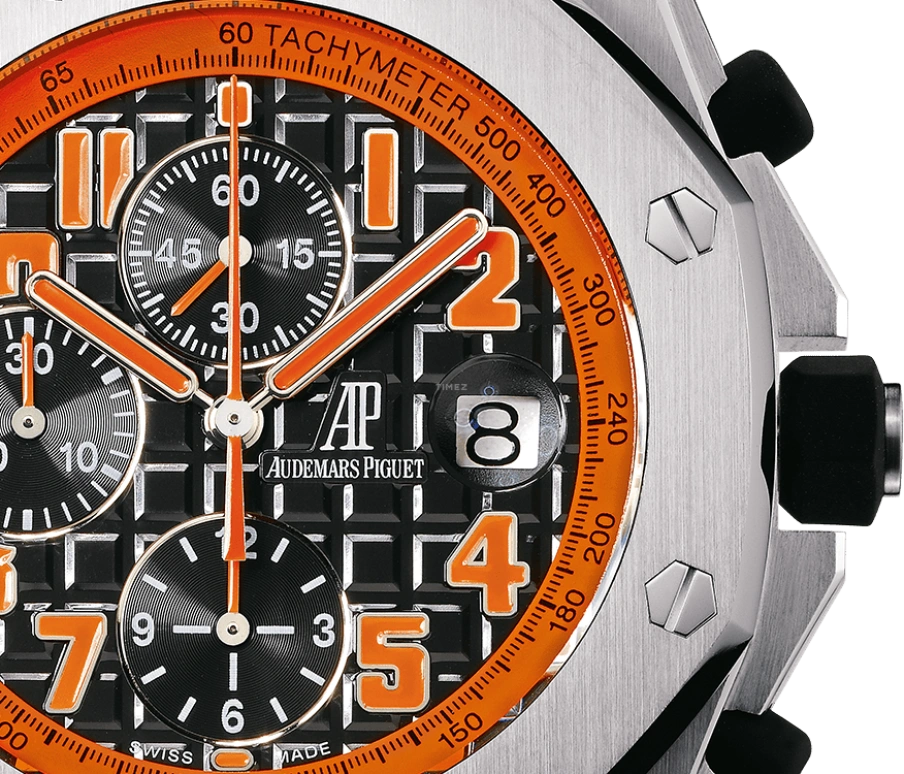 Audemars Piguet,Royal Oak Offshore 42mm,42mm,Stainless Steel,Black,Automatic,Chronograph,Day,26170ST,26170ST.OO.D101CR.01