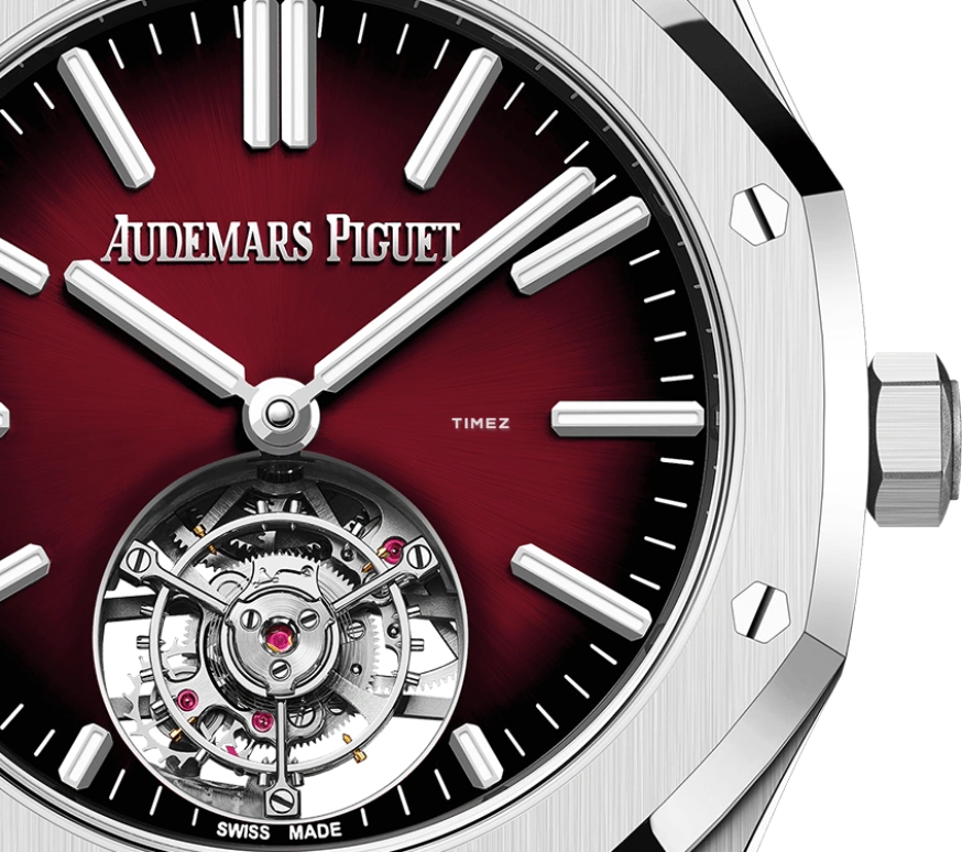 Audemars Piguet,Royal Oak 41mm,41mm,Stainless Steel,Red,Black,Automatic,Tourbillon,65hours,Zlatan Ibrahimović,Virgil van Dijk,VVD,26730ST,26730ST.OO.1320ST.05
