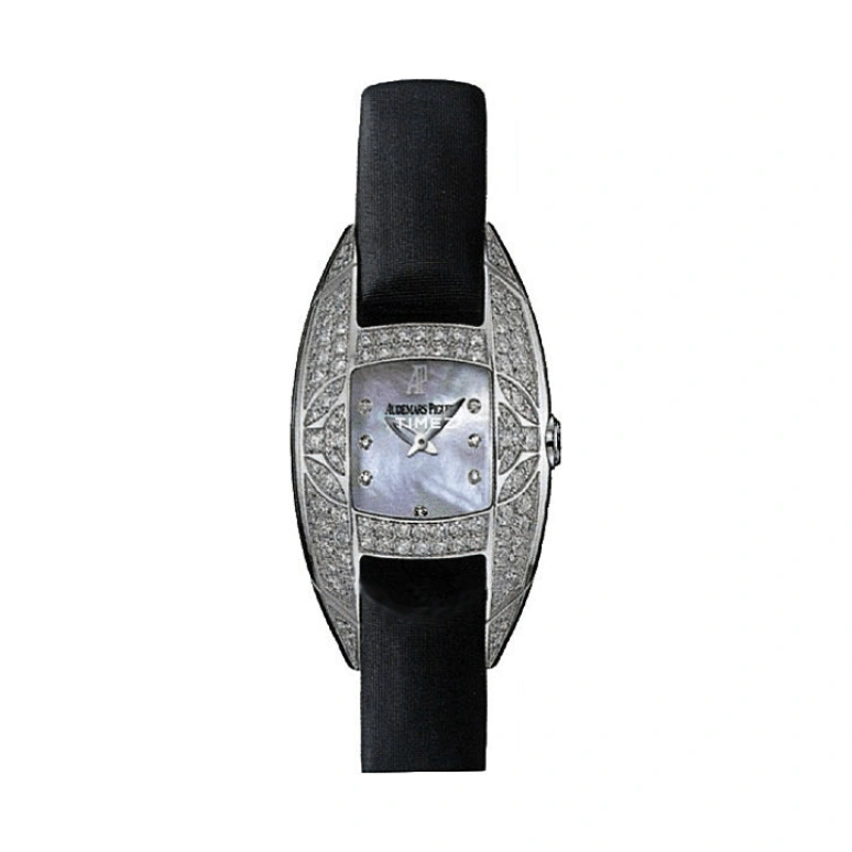 Audemars Piguet,Millenary 26mm,26mm,White Gold,Silver White,Quartz,Sapphire,Crystal Glass,Other,67439BC,67439BC.ZZ.A004SU.01