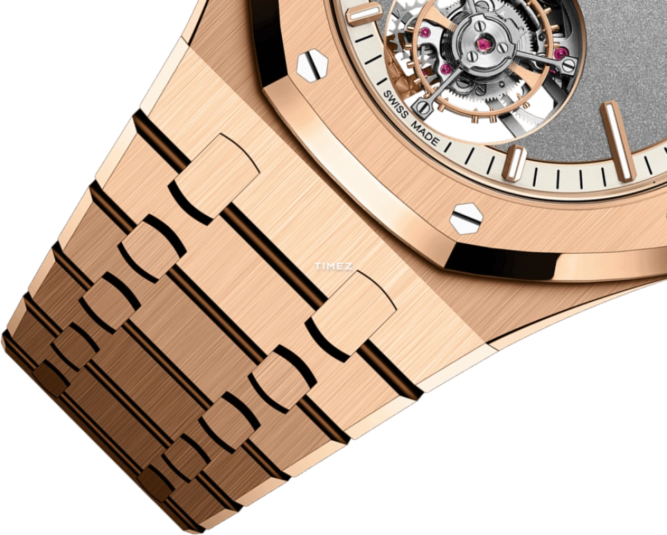 Audemars Piguet,Royal Oak 41mm,41mm,Rose Gold,Grey,Automatic,Tourbillon,65hours,26730OR,26730OR.OO.1320OR.05