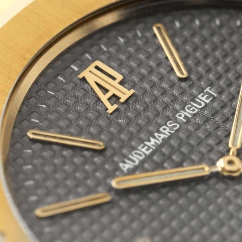 Audemars Piguet,Royal Oak 39mm,39mm,Yellow Gold,Grey,Automatic,Day,Sapphire,Crystal Glass,Justin Bieber,JB,5402BA