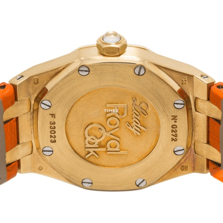 Audemars Piguet,Royal Oak 33mm,33mm,Yellow Gold,White,Quartz,Day,Sapphire,Crystal Glass,67601BA,67601BA.ZZ.D012CR.02