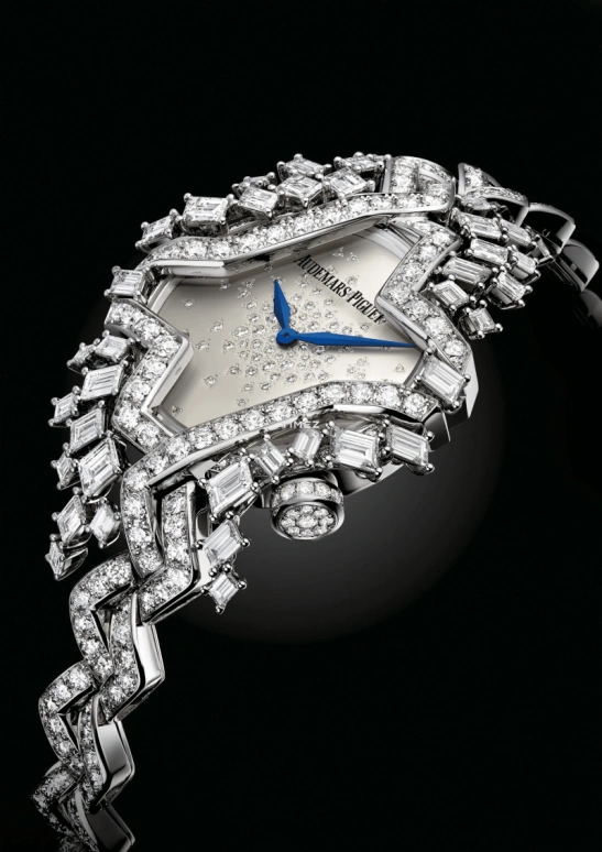 Audemars Piguet,Haute Joaillerie 28.50mm,28.50mm,White Gold,Silver White,Handwound,48hours,In-house Caliber,79417BC,79417BC.ZZ.9184BC.01
