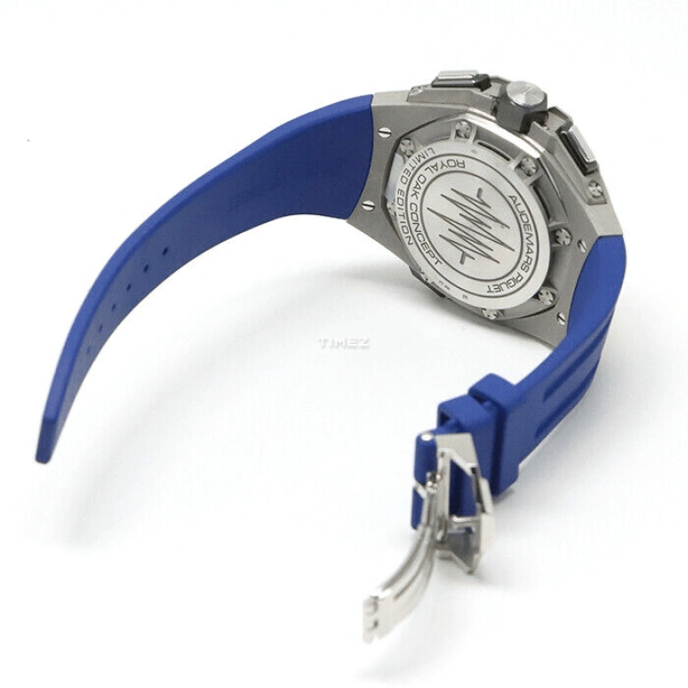 Audemars Piguet,Royal Oak Concept 44mm,44mm,Platinum,Grey,Automatic,Chronograph,Tourbillon,Minute Repeater,26594PT,26594PT.OO.D00 2CA.01