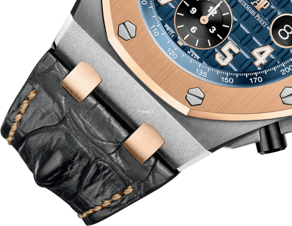 Audemars Piguet,Royal Oak Offshore 42mm,42mm,Stainless Steel,Blue,Automatic,Chronograph,Day,26471SR,26471SR.OO.D101CR.01.A