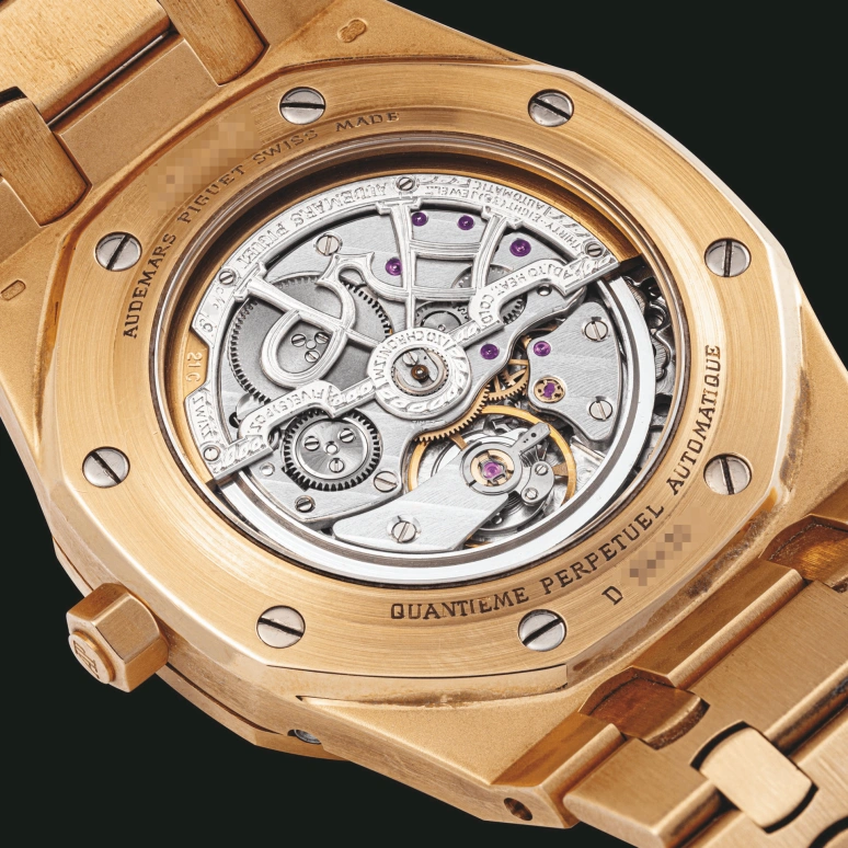 Audemars Piguet,Royal Oak 39mm,39mm,Rose Gold,Cream white,Automatic,Moonphase,Perpetual Calendar,Month,Date,40hours,In-house Caliber,25686OR