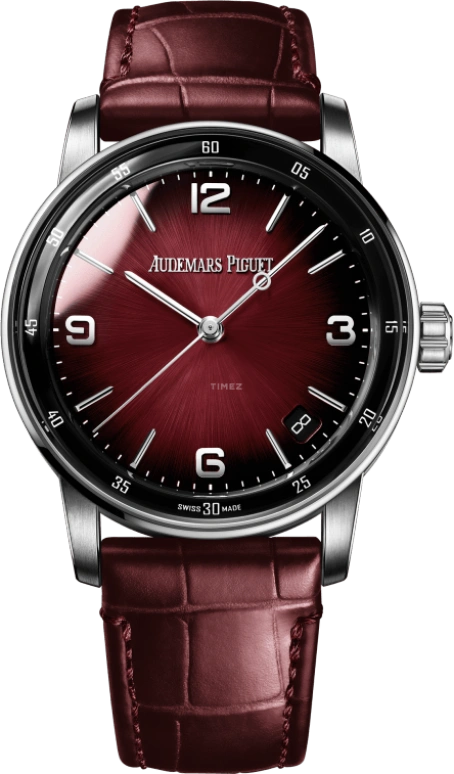 Audemars Piguet,CODE 11.59 41mm,41mm,White Gold,Red,Automatic,Day,70hours,15210BC,15210BC.OO.A068CR.01