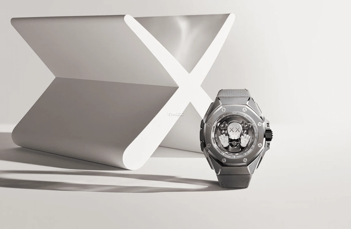 Audemars Piguet,Royal Oak Concept 43mm,43mm,Titanium,Grey,Handwound,Tourbillon,72hours,APxKAWS,kaws,26656TI,26656TI.GG.D019VE.01