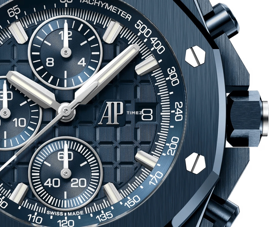 Audemars Piguet,Royal Oak Offshore 42mm,42mm,Ceramic,Blue,Automatic,Chronograph,Day,26238CD,26238CD.OO.1300CD.01