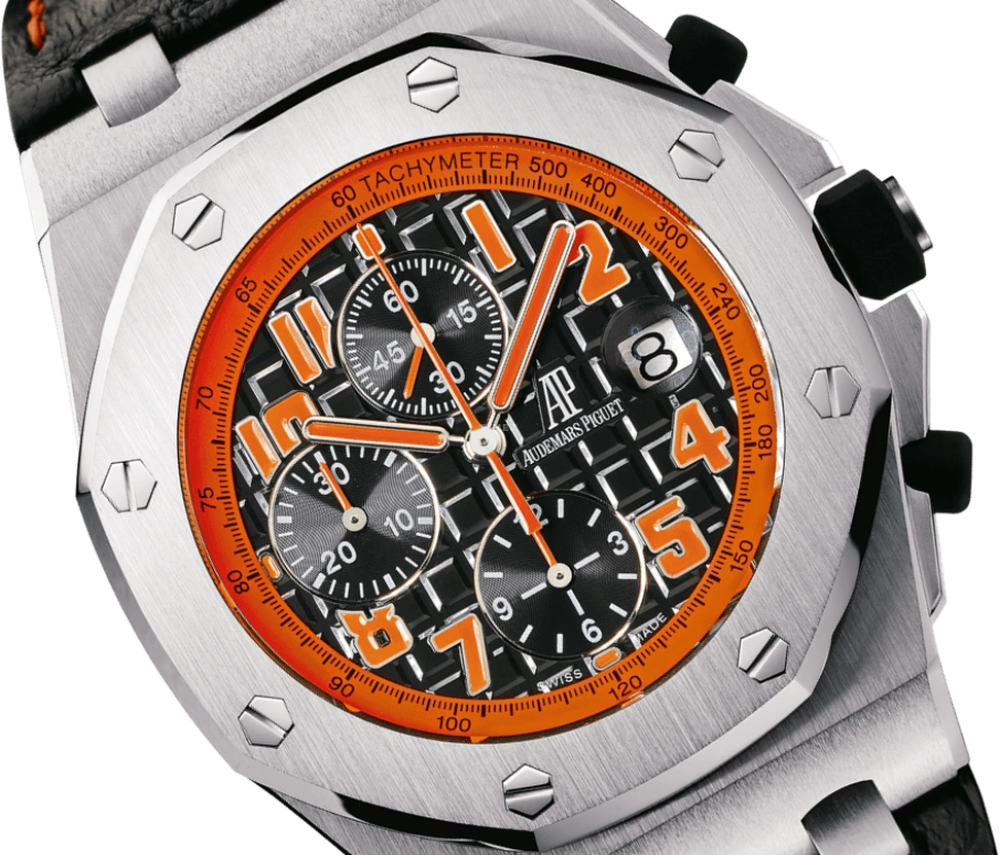 Audemars Piguet,Royal Oak Offshore 42mm,42mm,Stainless Steel,Black,Automatic,Chronograph,Day,26170ST,26170ST.OO.D101CR.01