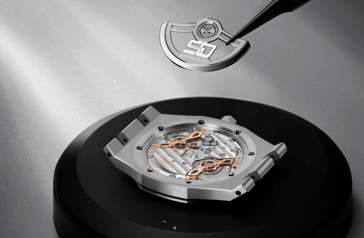 Audemars Piguet,Royal Oak 39mm,39mm,Stainless Steel,Blue,Automatic,Day,55hours,Edward Christopher Sheeran,Ed Sheeran,16202ST,16202ST.OO.1240ST.01 50th
