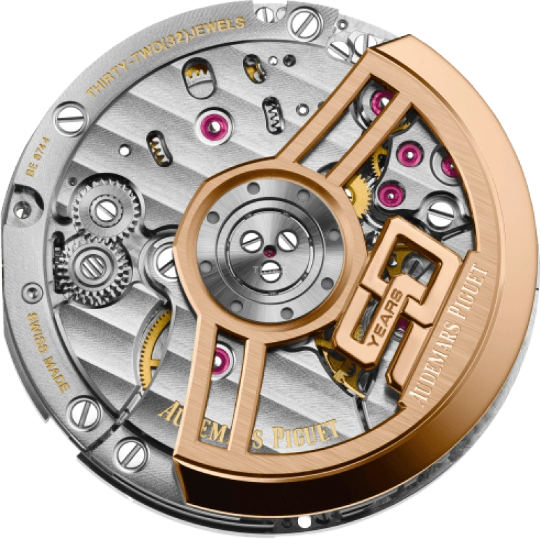 Audemars Piguet,Royal Oak 41mm,41mm,Rose Gold,Blue,Automatic,Day,70hours,15510OR,15510OR.OO.1320OR.01 50th