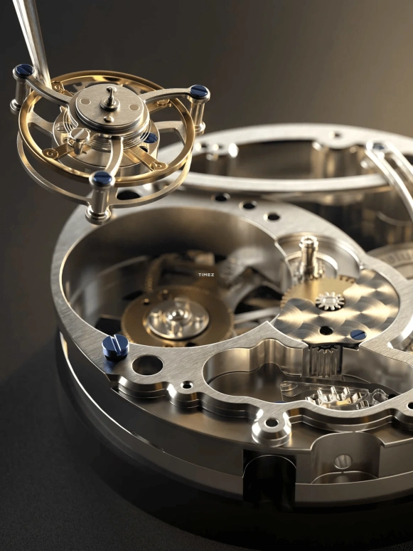 BA111OD,Chapter 4 44mm,44mm,Titanium,Grey,Handwound,Tourbillon,100hours,Chapter 4,Chapter 4.1 T.V.D. Tourbillon